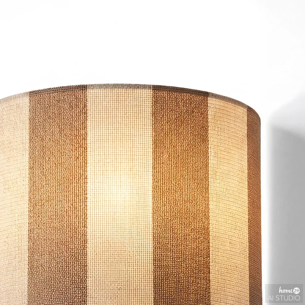 Wandleuchte Nuvio - Eisen / Leinen - 1-flammig - Beige - Image 7
