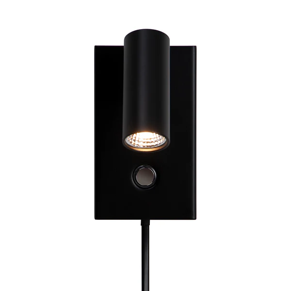 Wandleuchte Omari - Stahl - 1-flammig - Schwarz - Schwarz - Image 4