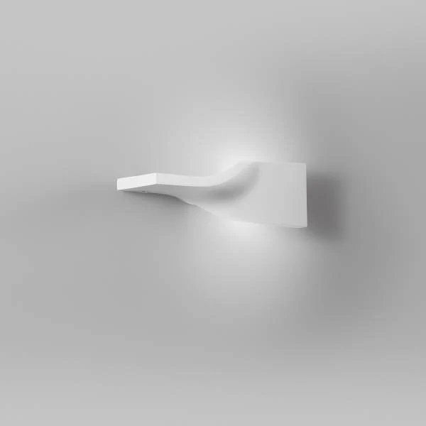 Wandleuchte Piroette - Gips - 1-flammig - Breite: 36 cm - Image 5