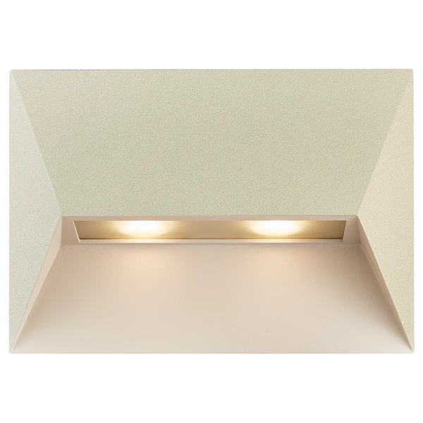 Wandleuchte Pontio - Aluminium - 2-flammig - Beige - Image 4