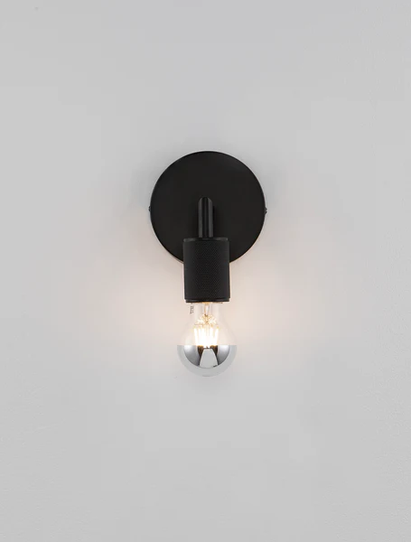 Wandleuchte Royal Typ A - Aluminium - 1-flammig - Schwarz - Image 4