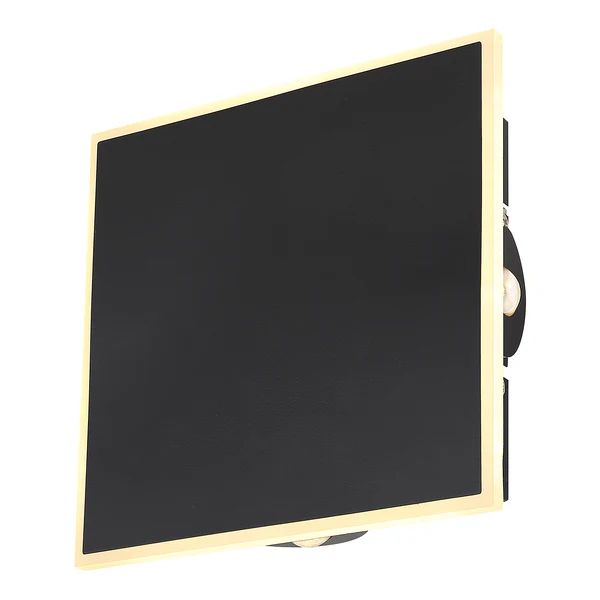 Wandleuchte Saidy - Eisen / Acrylglas - 1-flammig - Flammenanzahl: 4