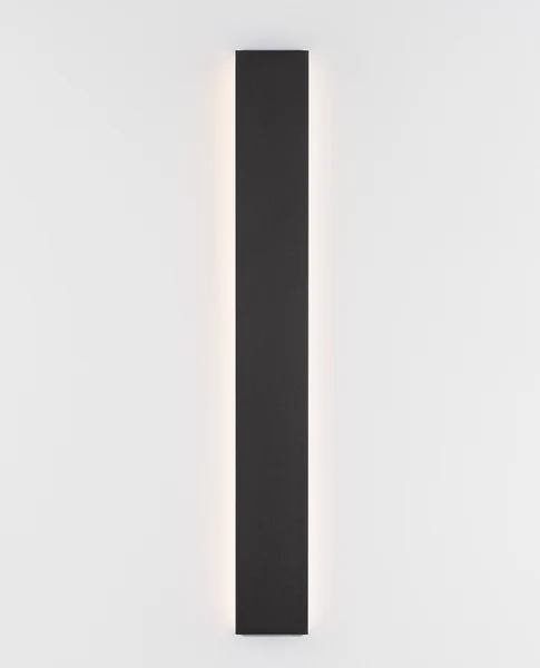 Wandleuchte Seline - Aluminium - 1-flammig - Schwarz - Höhe: 8 cm