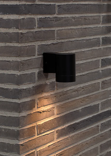 Wandleuchte Tin Maxi Double - Aluminium - 1-flammig - Schwarz - Image 2