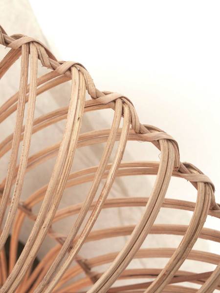 Wandleuchte Zanzibar - Rattan - Beige - Beige - Image 8
