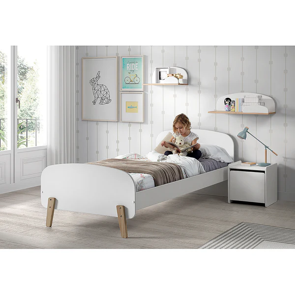 Wandregal Kiddy - Weiß - Breite: 65 cm - Image 2