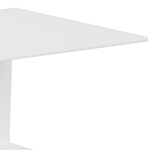 Wandregal Targon (2er-Set) - Metall - Weiß - Image 6