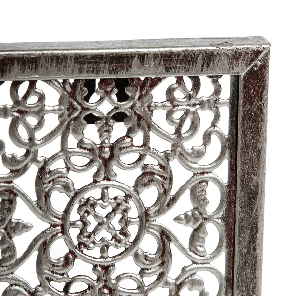 Wandteelichthalter Rana - Messing - Silber - Image 3