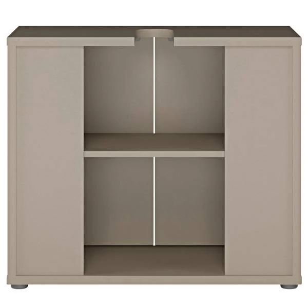 Waschbeckenunterschrank Chirgora - Taupe - Image 8