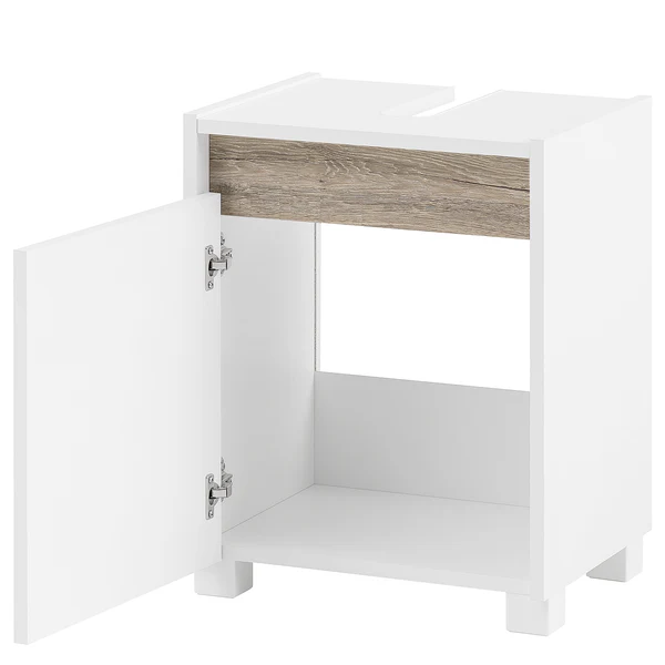 Waschbeckenunterschrank Cosmo - Weiß - Breite: 42 cm - Image 2