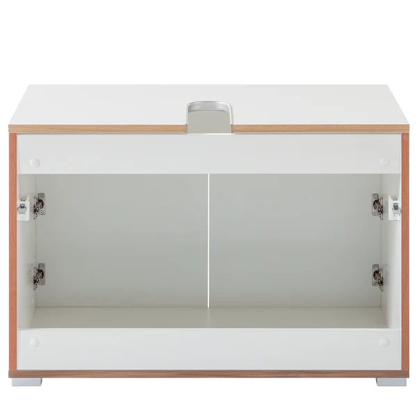 Waschbeckenunterschrank Larado - Hochglanz Weiß / Weiß - Image 8