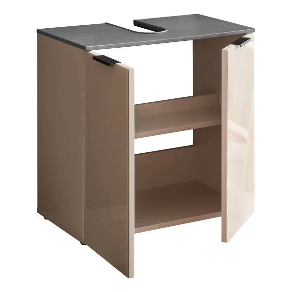 Waschbeckenunterschrank Niselia 2 Türen - Kaschmir - Image 7