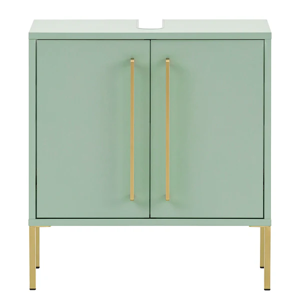 Waschbeckenunterschrank Sarah - Mint / Gold - Mint - Image 3