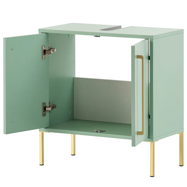 Waschbeckenunterschrank Sarah - Mint / Gold - Mint - Image 4