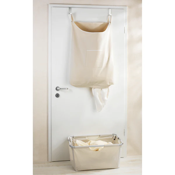 Wäschesammler Canguro - Edelstahl - Beige - Image 2