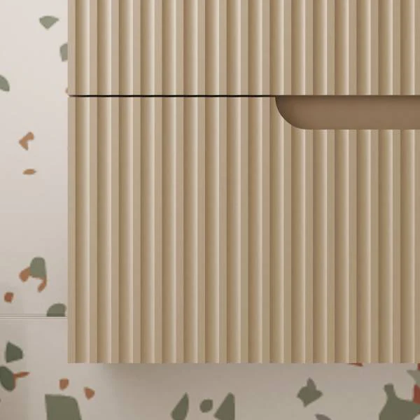 Waschtischunterschrank COLORIA 80 cm - Taupe - Image 5