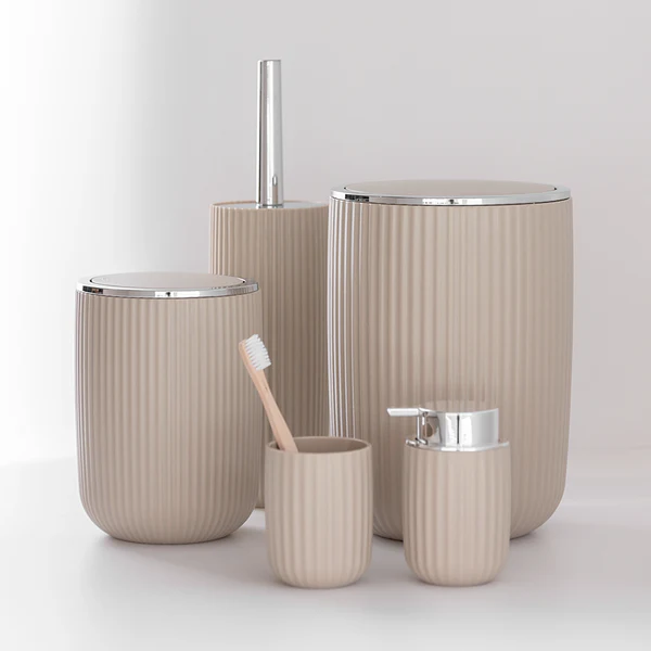 WC-Garnitur Agropoli - Kunststoff - Beige - Image 3