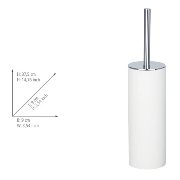 WC-Garnitur Ida - Polyresin - Weiß - Weiß - Image 2