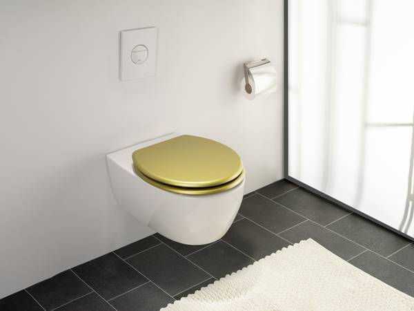 WC-Sitz Aldeno - MDF - Gold - Image 2