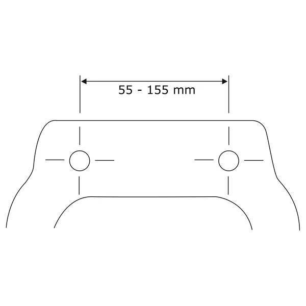 WC-Sitz Astera - Metall / Kunststoff - Silber - Image 8