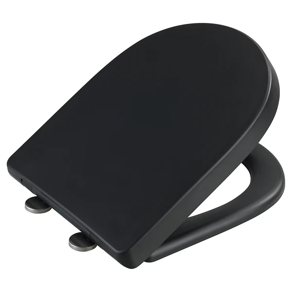 WC-Sitz Exclusive Nr. 3 - Duroplast / Edelstahl - Schwarz - Image 3