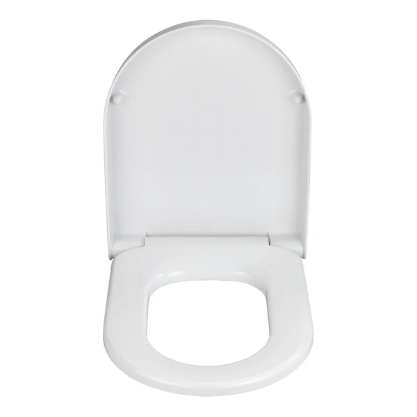 WC-Sitz Exclusive Nr. 4 - Duroplast / Edelstahl - Weiß / Silber - Image 3