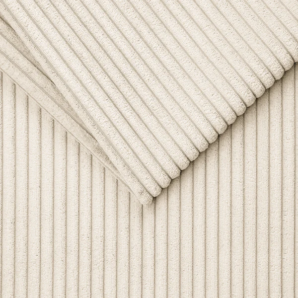 Wechselbezug KINX Polsterbett - Cordstoff Poppy: Creme - 180 x 200cm - 110 cm