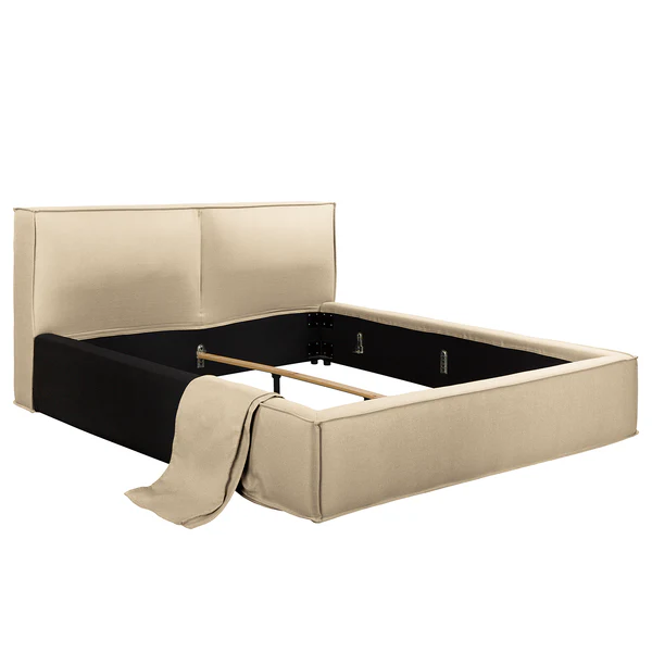 Wechselbezug KINX Polsterbett - Flachgewebe Desna: Sand - 180 x 200cm - 110 cm - Image 3