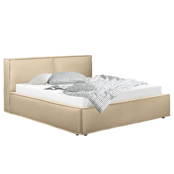 Wechselbezug KINX Polsterbett - Flachgewebe Desna: Sand - 180 x 200cm - 110 cm - Image 5