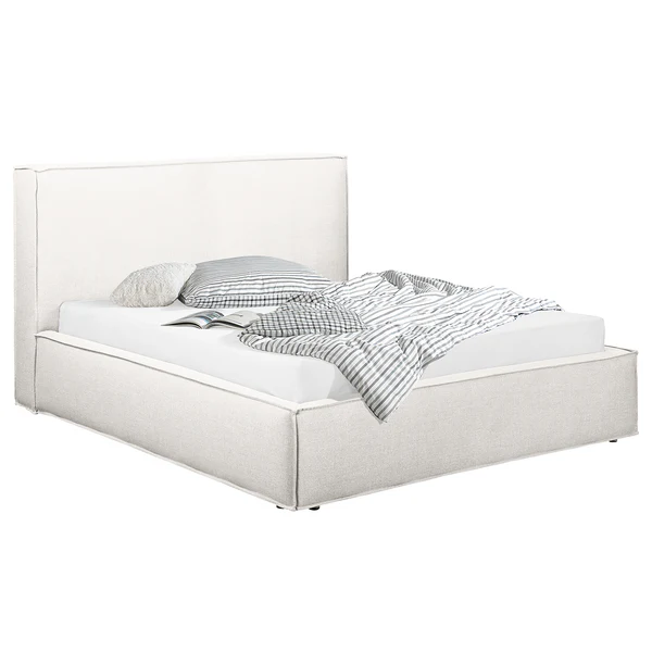 Wechselbezug KINX Polsterbett - Flachgewebe Drems: Weiß - 200 x 200cm - 150 cm - Image 5