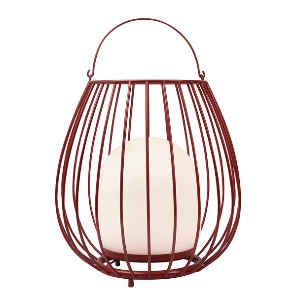 Wegeleuchte Jim To-Go - Stahl / PVC - 1-flammig - Rot