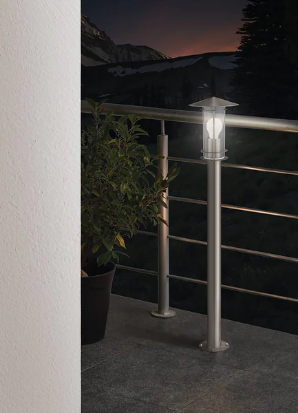 Wegeleuchte Lisio mit Sensor - Edelstahl / Glas  - 1-flammig - Image 2