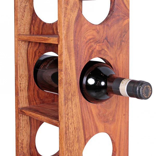 Weinregal Raveo - Sheesham Massiv - Image 5