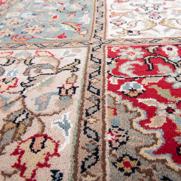 Wollteppich Benares Bachtiari - 100 % Schurwolle - Rot - 60 x 90 cm - Image 6