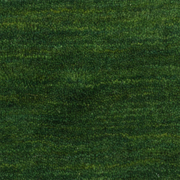 Wollteppich Gabbeh Uni Rund - Wolle - Grün - 150 x 150 cm - Image 6