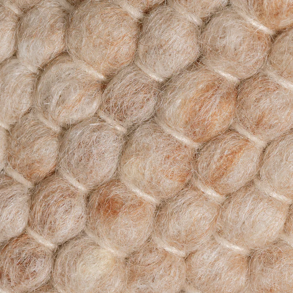 Wollteppich Hörnum - Schurwolle - Beige - 40 x 60 cm - Image 5