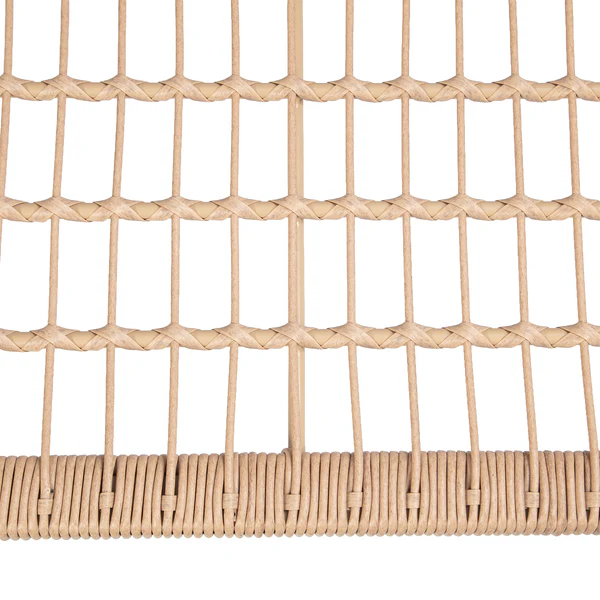 XXL-Gartensessel Vite - Polyrattan / Webstoff - Beige - Image 12